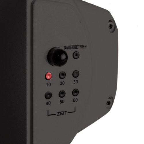 Bad Heizstrahler Plus anthrazit Timer