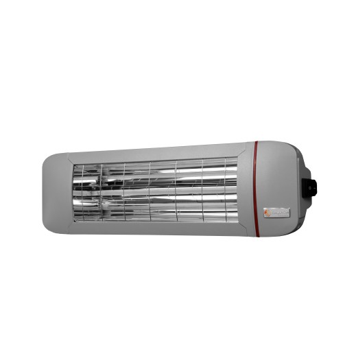 Gewerbe Heizstrahler 1400 W  titan Front